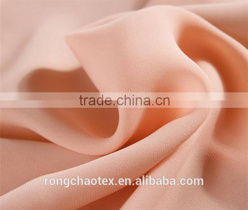 Plastic 100% polyester chiffon fabric price polyester cdc fabric with low price