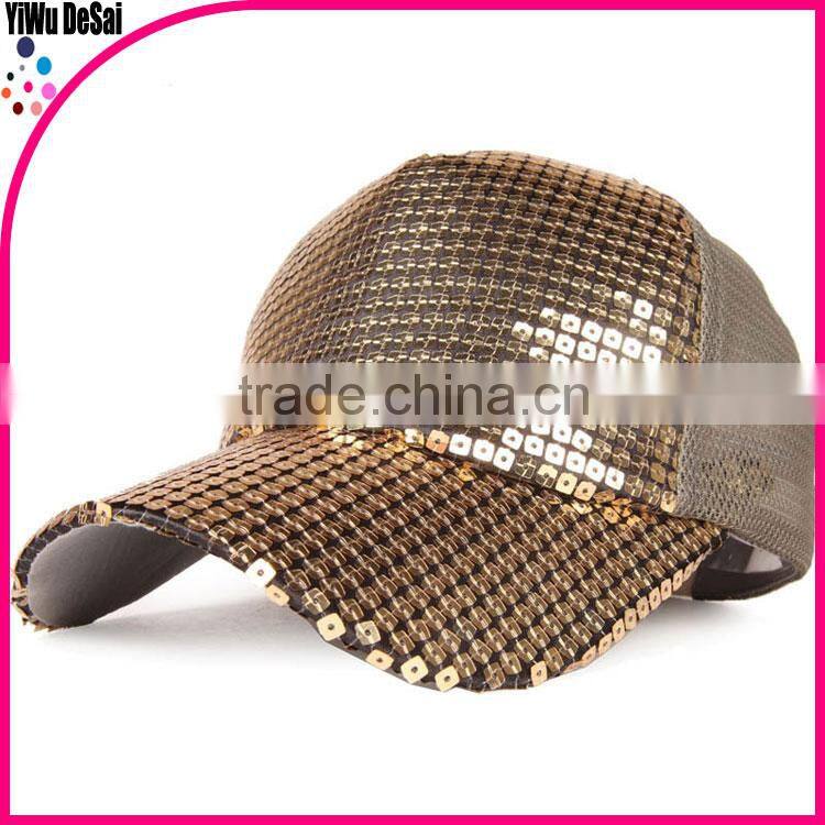 fashion Sequins baseball cap tennis cap leisure hat