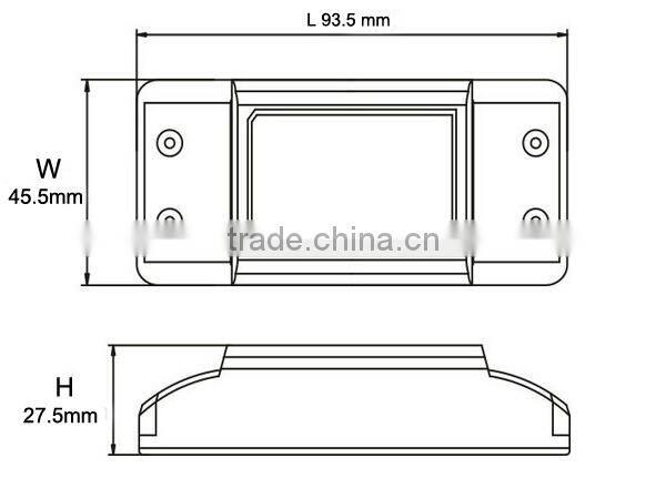 mini size 350mA18w led driver constant current for led lighting accessories