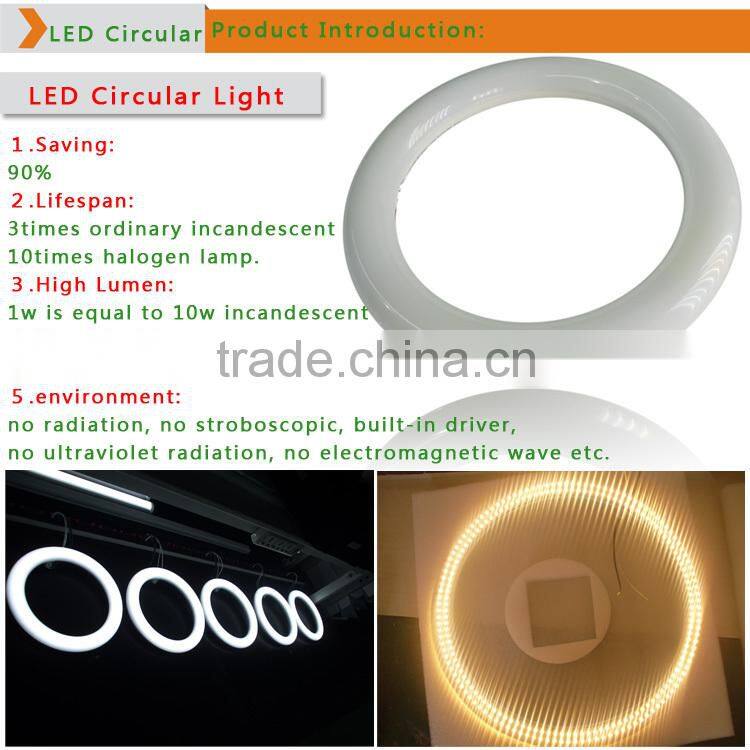 Hot Selling SMD 2835 tube light 205mm/225mm/300mm led circular tube g10q