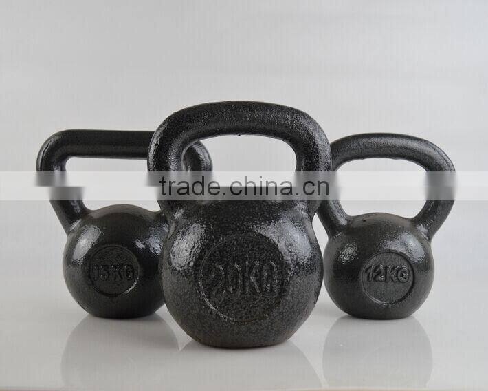 2kg 4kg 6kg 8kg 10kg Black painted kettlebell supplier