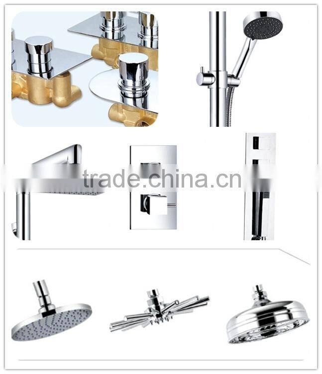 Square Thermostatic Shower Mixer