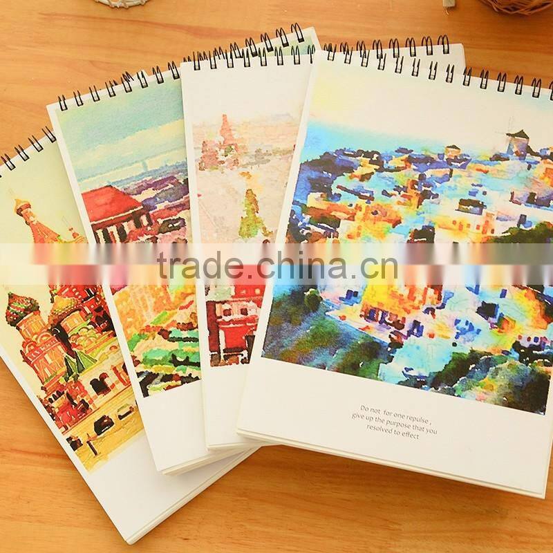 Cheap school exercise book sprial notebook with fast delivery time