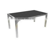 promotional outdoor furniture sling table for garden
