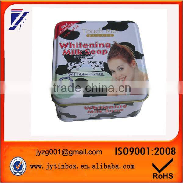Alibaba China tin box manufacture tin package box High quality promotional tin soap box
