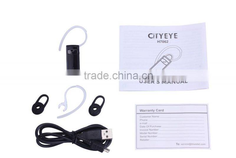 New arrival high quality mono bluetooth headset for mobile phone
