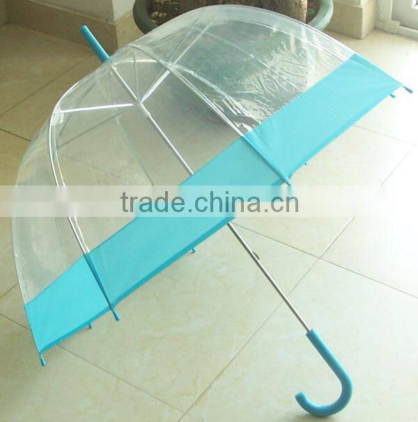 2014 promotion transparent dome umbrella
