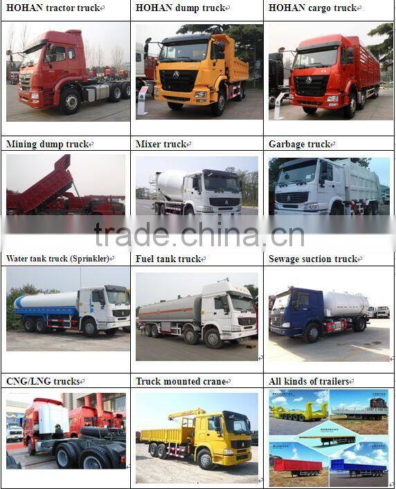 2016 year HOWO 6X4 Tractor Head 336hp 371hp Euro 2