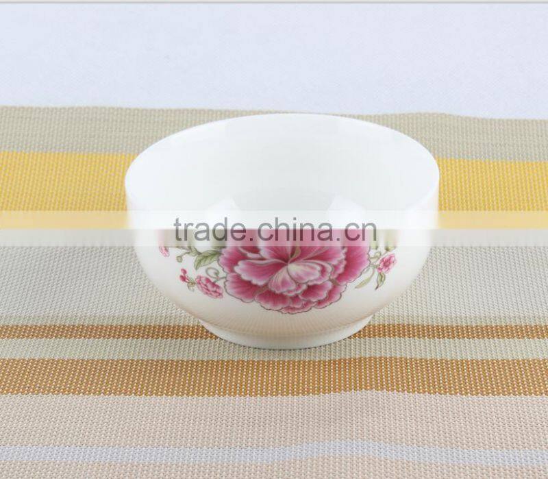 Ukraine dinnerware set,ceramic soup bowl,hongshun porcelain Korea bowl