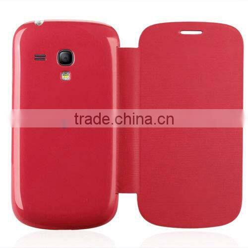 PU leather waterproof case for samsung galaxy s3 mini i8190