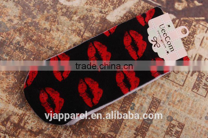 Women printing 3D socks wholesale short socks