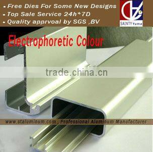 Aluminum U Channel With Silver Matte,Bronze Polish,Wood Color