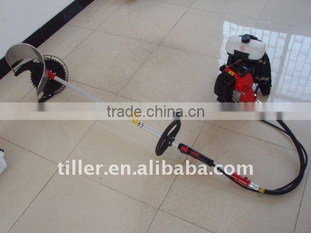 Black High efficiency garden grass cutter machine with strong engine