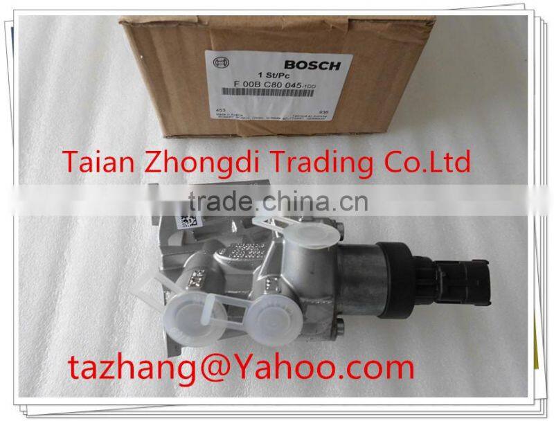 Original and new bosch Control Valve, fuel pressure F00BC80045/02113830/F00BC80046/ 02113724 for for Volvo FE240 280 320