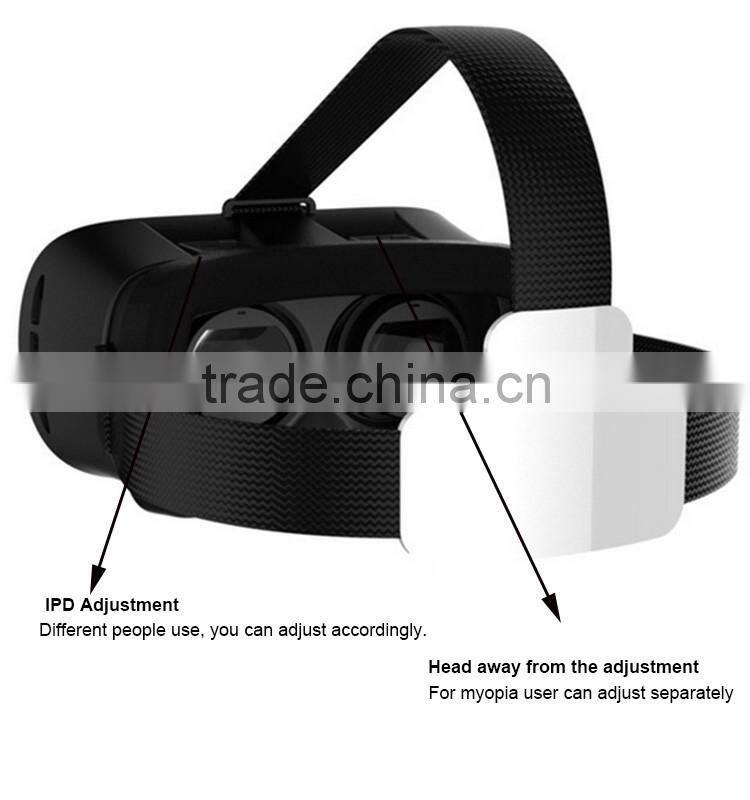 New Best Price hot Plastic VR Virtual Reality 3D Glasses, virtual reality goggles for 3D glasses headset