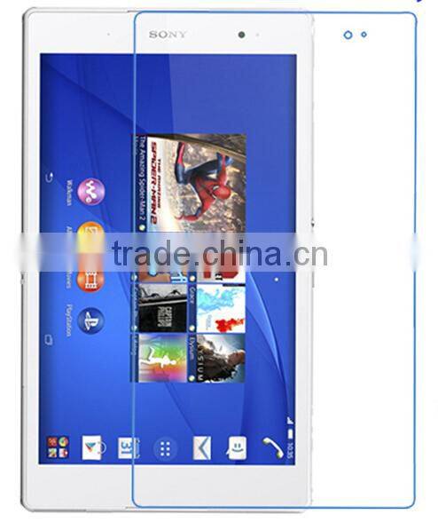 Plaid Grid Soft Skin Folio Flip Stand Leather Case For SONY Xperia Z3 Tablet Compact 8"