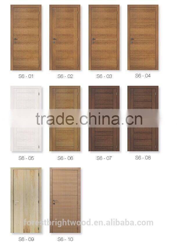 Cheap Wooden Veneer Interior Doors For Interior Room