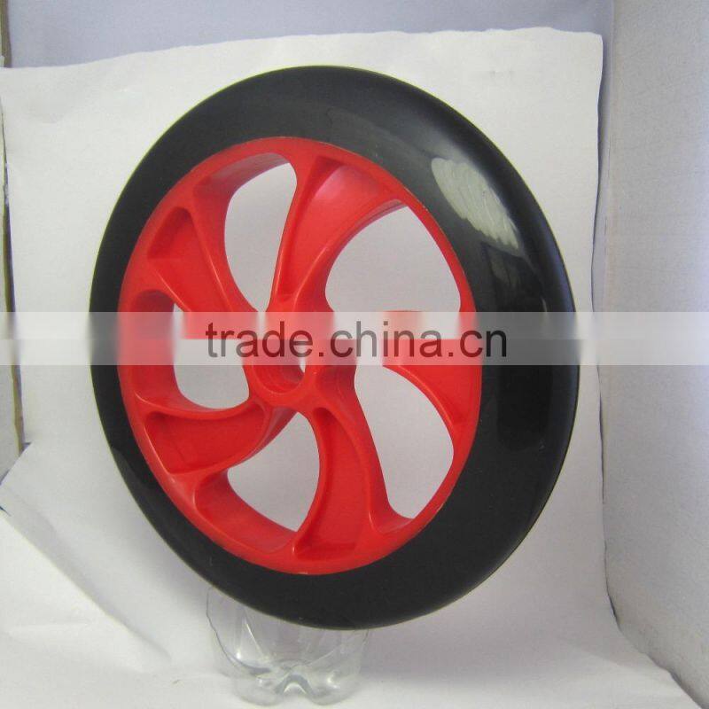 Polyurethane Customized Wheel 200mm pu wheel scooter