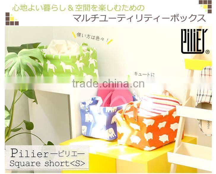 Home/Office Storage Box;Storage Box Flowers Pattern;COTTON 100% Material Storage Box