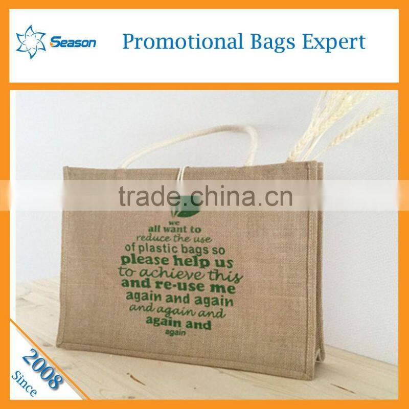 jute bag printing machine women bags used jute bags