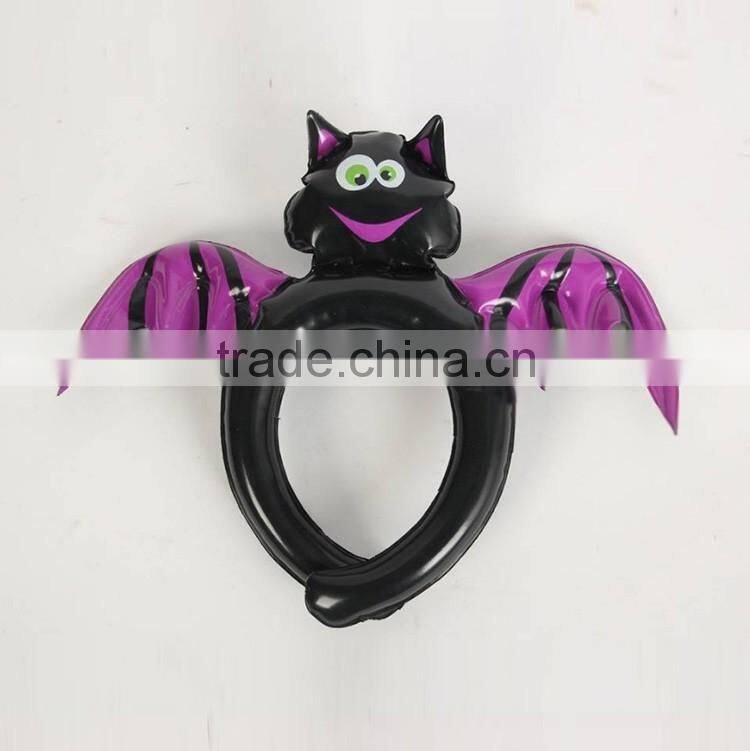 cute inflatable Halloween spider hairdo headwear for kids