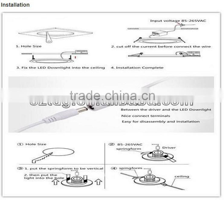 CE RoHS15w 20w 25w 30w Adjustable COB LED Trunk Light indoor