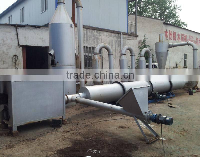 Rotary Type Sawdust Dryer Machine