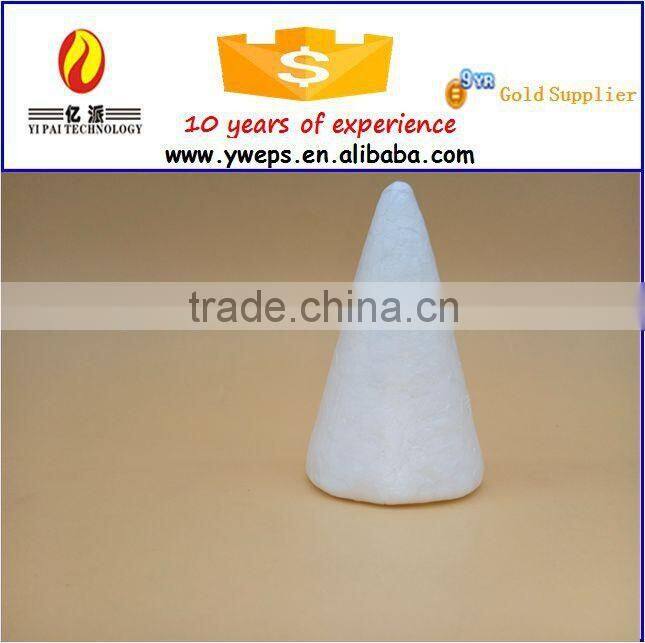 Wholesale decorative polyfoam cone for DIY