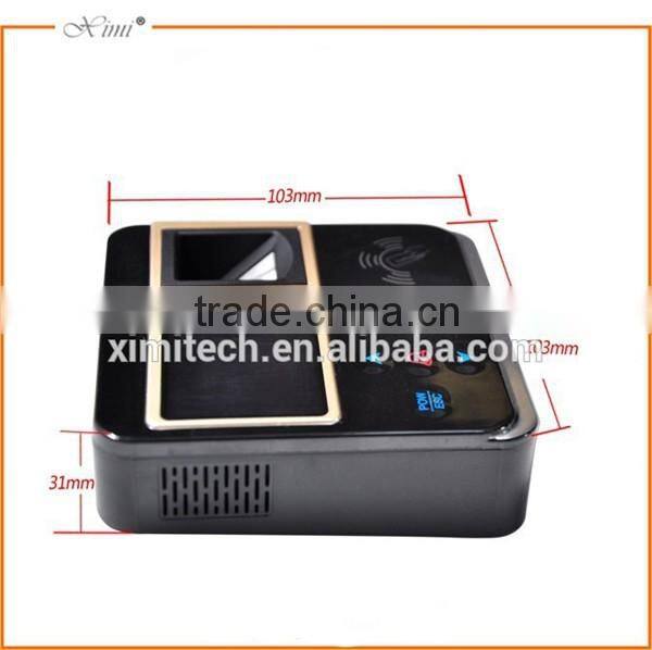 2.4inch touch screen standalone rdid card door access control system TCP/IP communication biometric fingerprint reader door lock