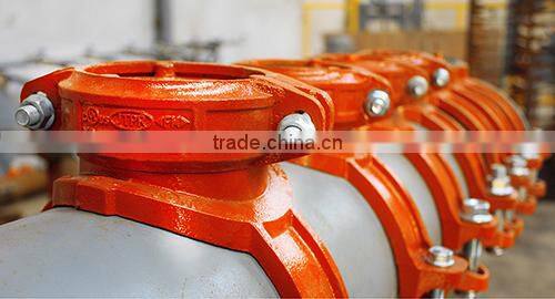 Using spray paint processing of machanical tee threaded outlet