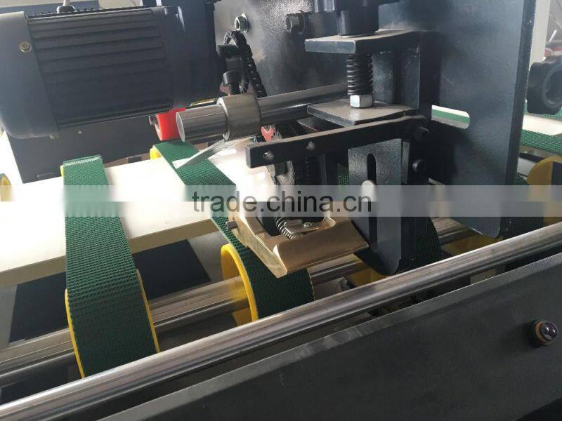 Semi-automatic corrugated carboard folder and gluer machine factory price