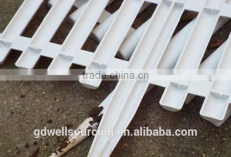 White Fence Plastic Fence Garden Fencing wholesale Foldable green garden fence good quality plastic garden gate