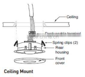CEILING SENSOR WITH LOW VOLTAGE 24VDC UL/CUL LISTED