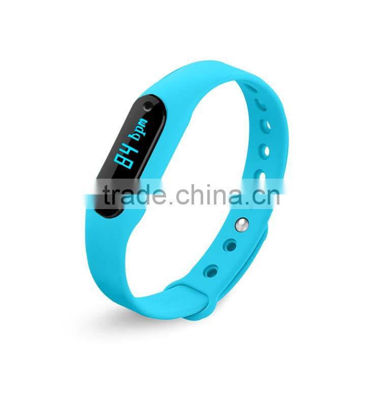Fashion 3D sport bracelet, sleep monitoring and waterproof bracelet