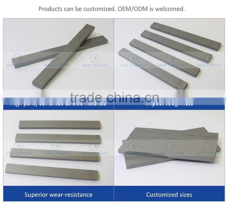 high wear resistance tungsten carbide strips