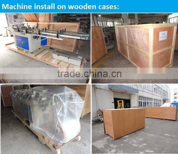 High quality disposable cup flow wrapper with panasonic PLC control