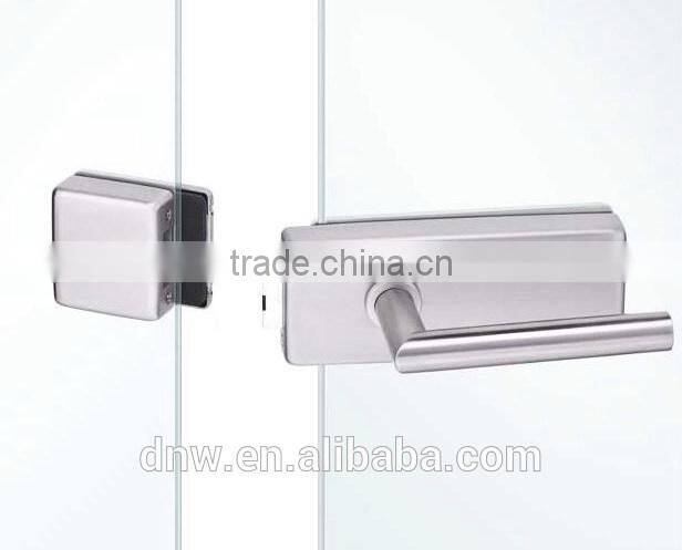 Glass door lock