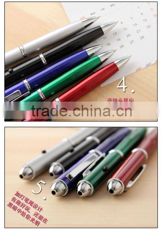 Functional metal bullet ball pen for sale