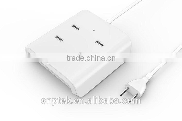 multi port usb charger 4 ports USB Charger Quick USB desktop Charger for iPhone iPad 8.4A USB travel charger for Android Samsung