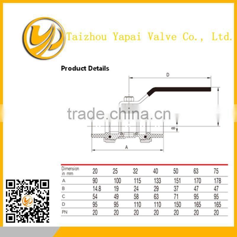 low price ppr pipe ball valve
