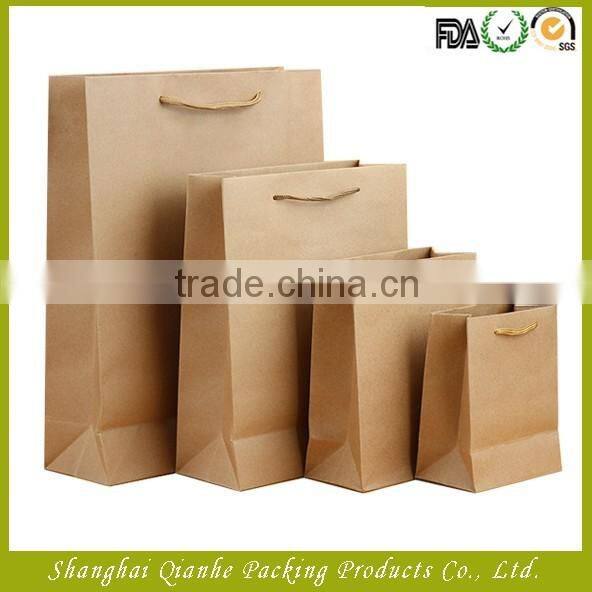 custom paper bag kraft material