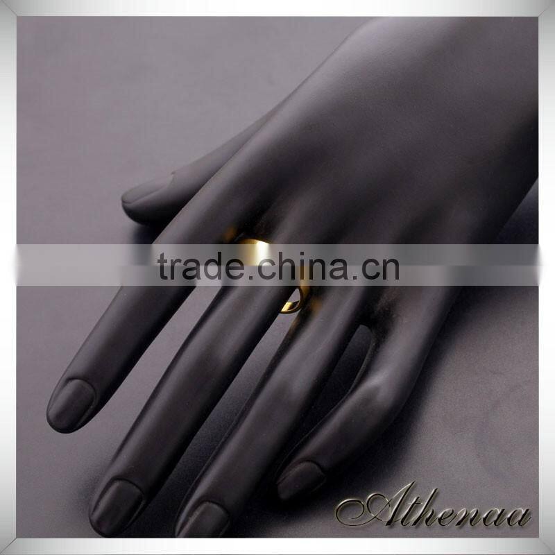Free Shipping Wholesale Jewelry Gold Filled Simple Ring Design for Women