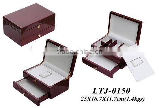 Luxury wooden jewelry box manufacturers china