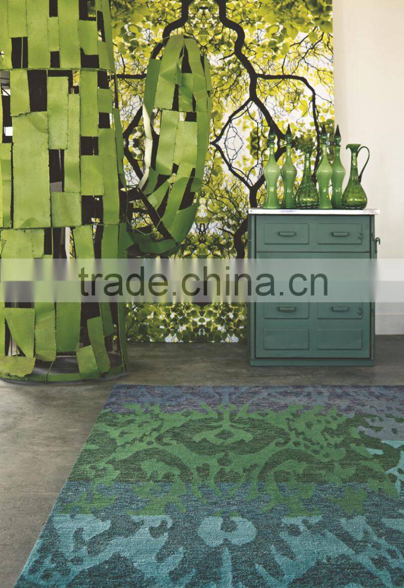 Hand made carpet wool rug for hotel and home