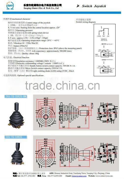 control handle joystick