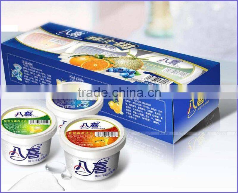 PE Coated Cup Stock Paper Sheet Sizes for Frozen Food Packaging