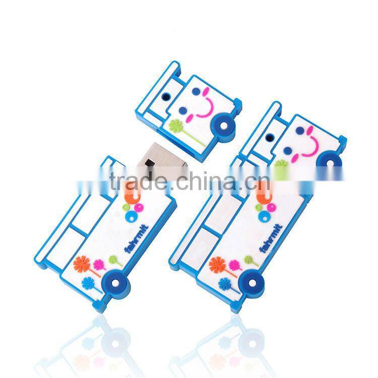 Car PVC USB Flash Stick Gift USB Flash Stick Van car shape PVC usb stick