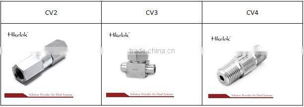 stainless steel ss 316 316L 304 304L Brass Spring Check Valve 1/8" 1/4" 3/8" 1/2" 3/4" male female NPT spring check valve