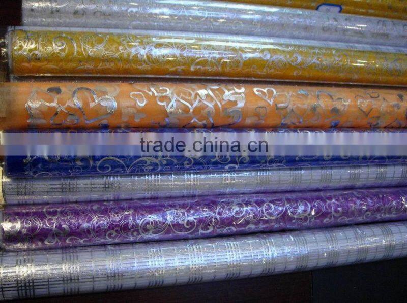 glass or snow organza roll