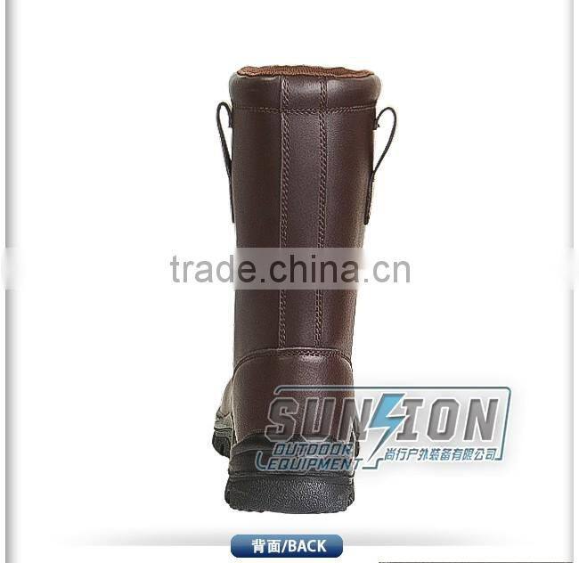 High selling to EU and US cowhide leather Safety Boots for Army